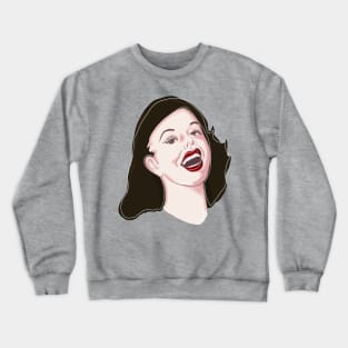 Happy Housewife with outline Crewneck Sweatshirt